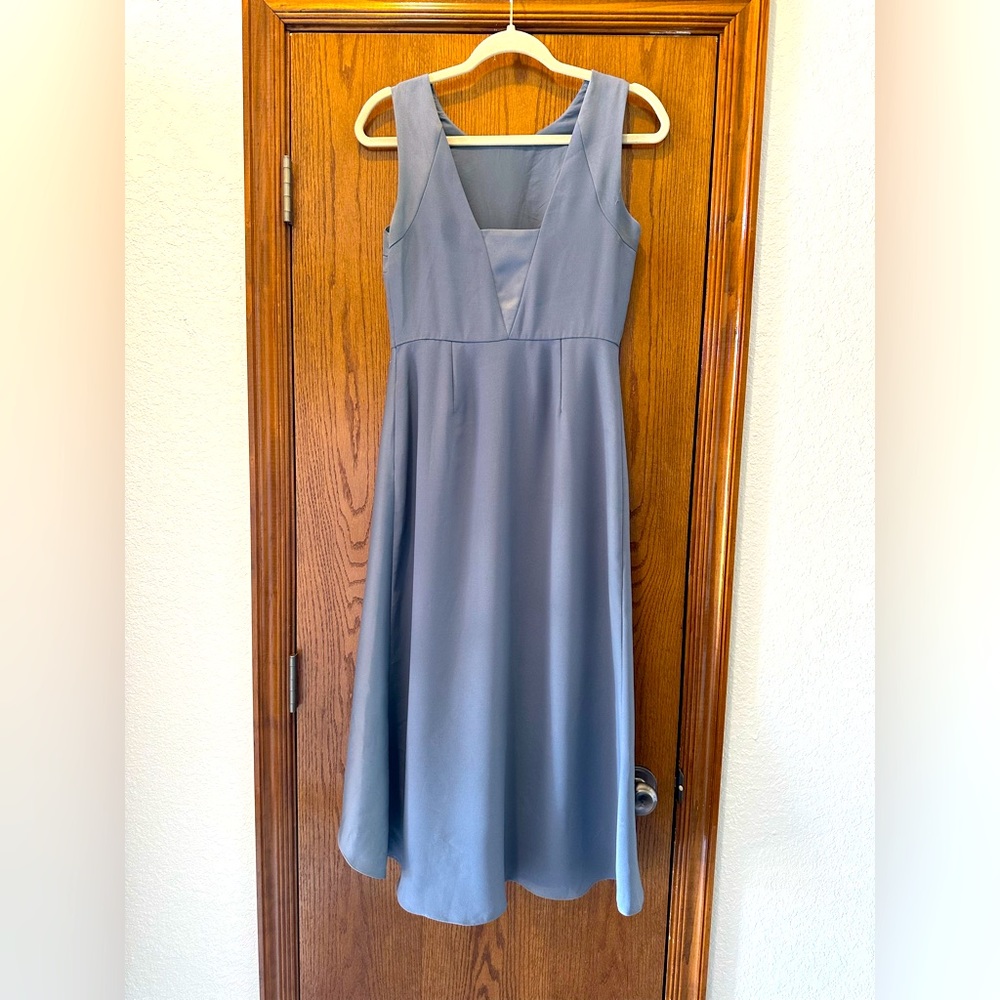 Goddess Inspired Banana Republic Soft Blue Dress